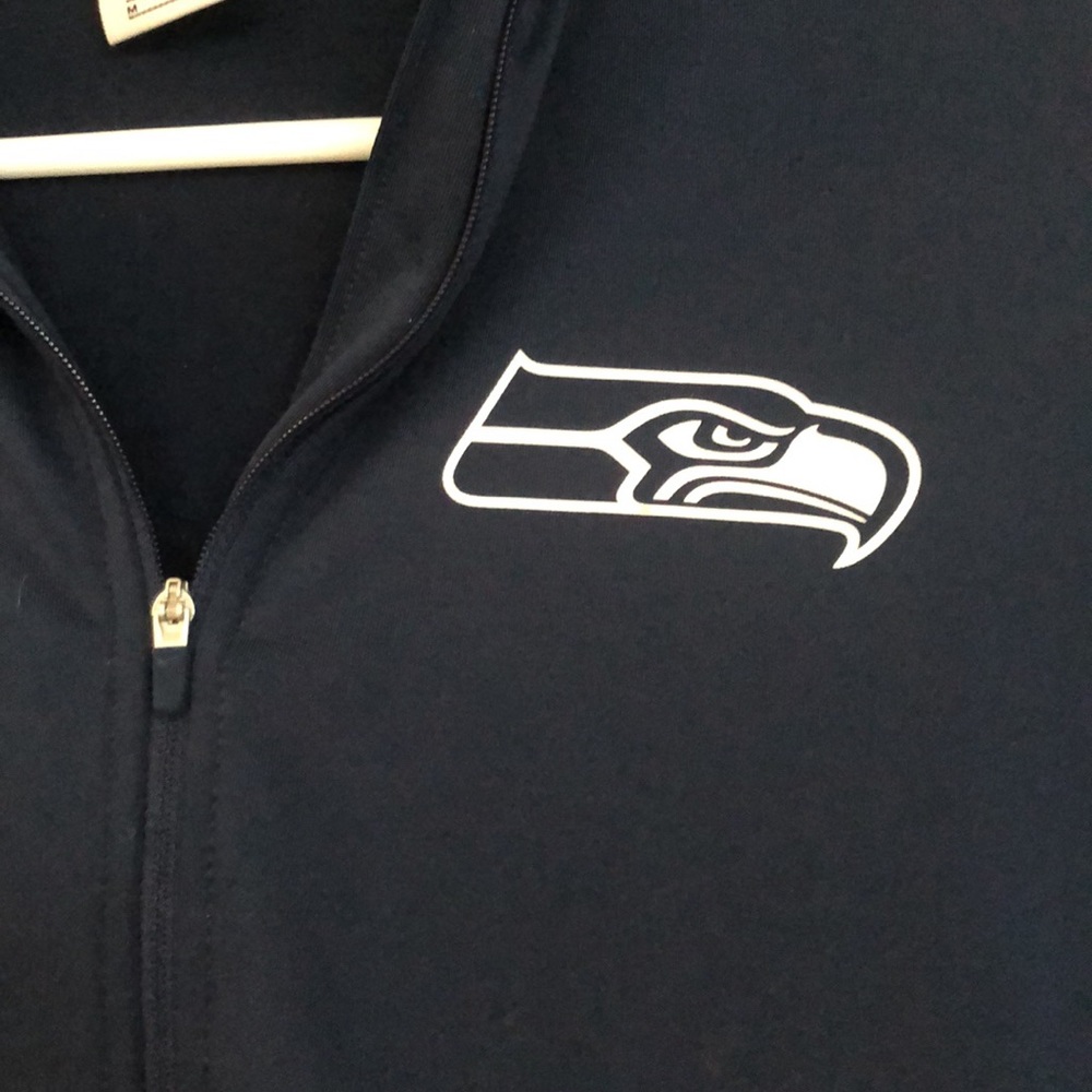 Nike medium pull over long sleeve shirt Seahawks - Picture 2 of 10